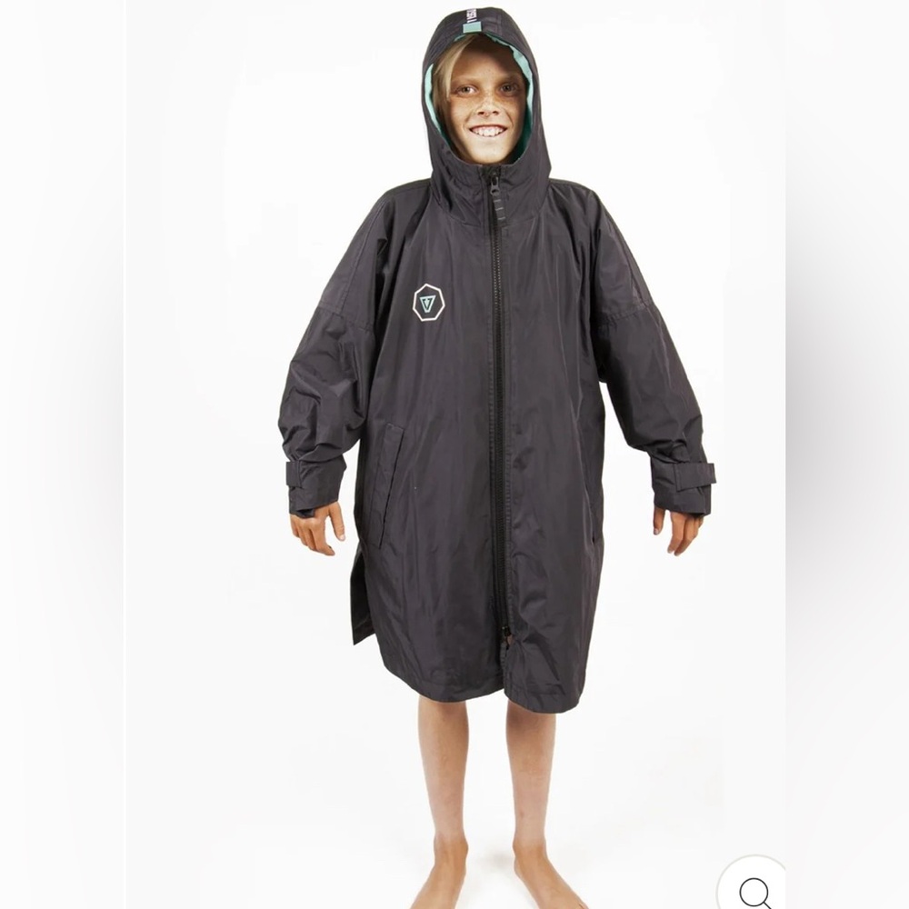 Black  Hooded  Boys VISSLA Changer  Jack